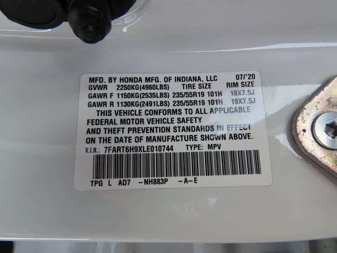 Certified 2020 Honda CR-V Touring image 31