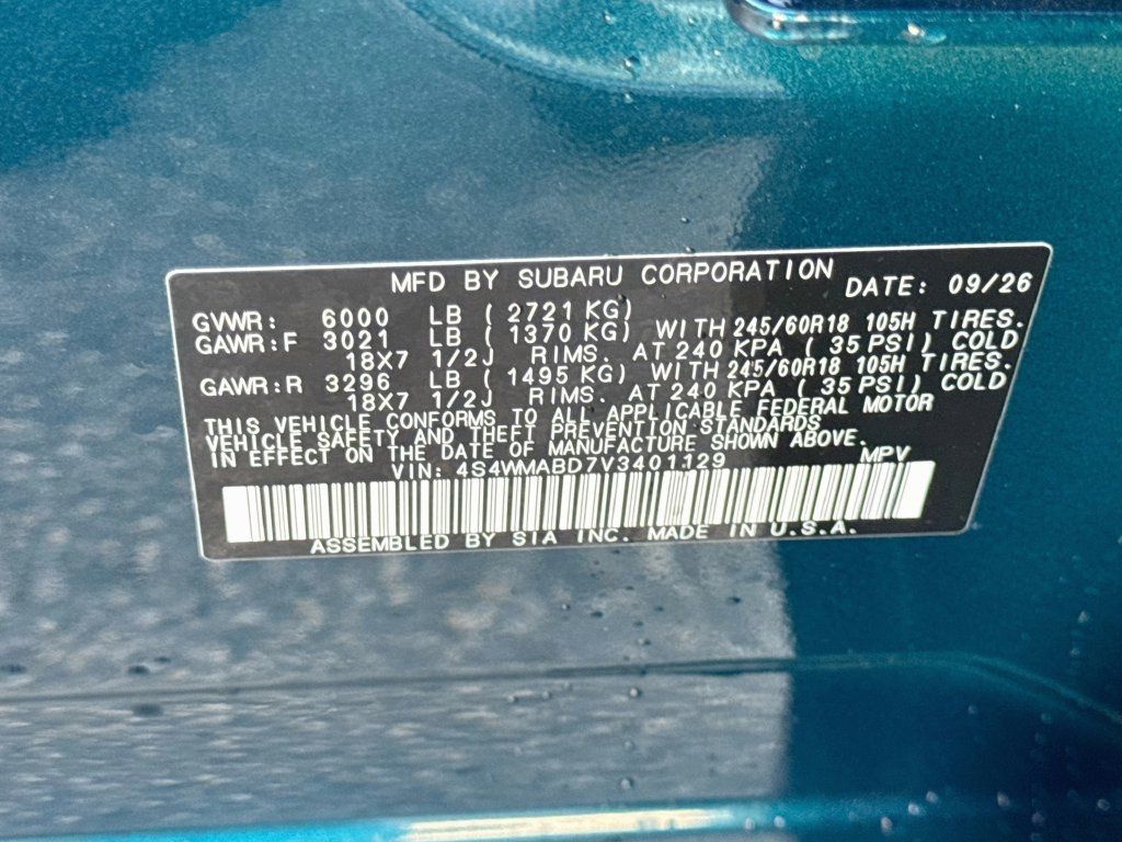 New 2027 Subaru Ascent Premium AWD/4WD image 40