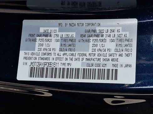 Used 2023 MAZDA CX-9 Touring Plus AWD/4WD image 24