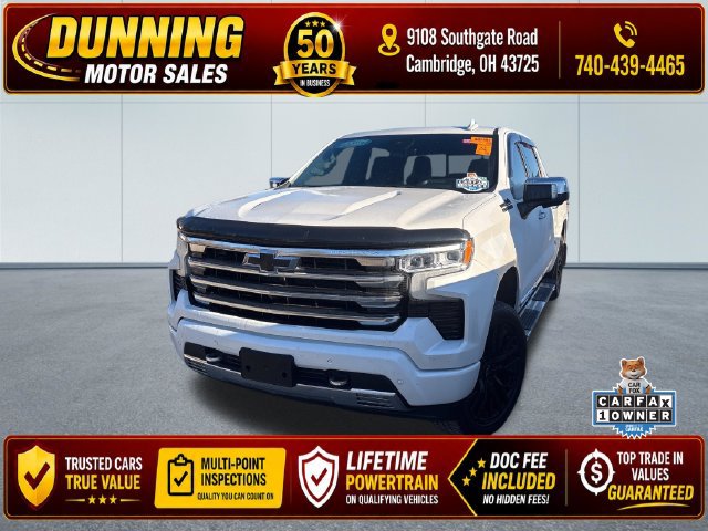 Used 2023 Chevrolet Silverado 1500 High Country w/ High Country Premium Package AWD/4WD 360° Tour