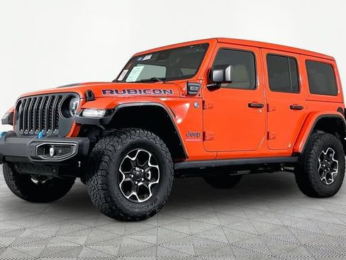 Used 2023 Jeep Wrangler Unlimited Rubicon 4xe w/ Safety Group AWD/4WD image 1