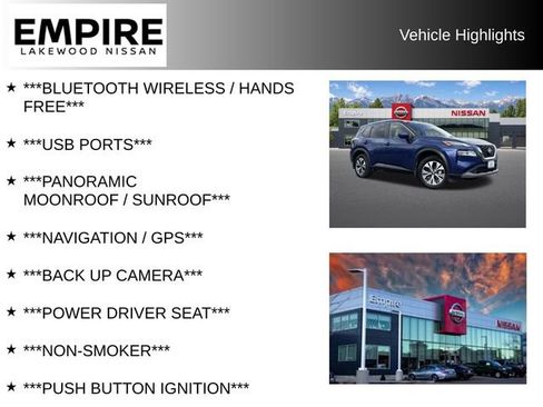 Used 2022 Nissan Rogue SV w/ SV Premium Package AWD/4WD image 2