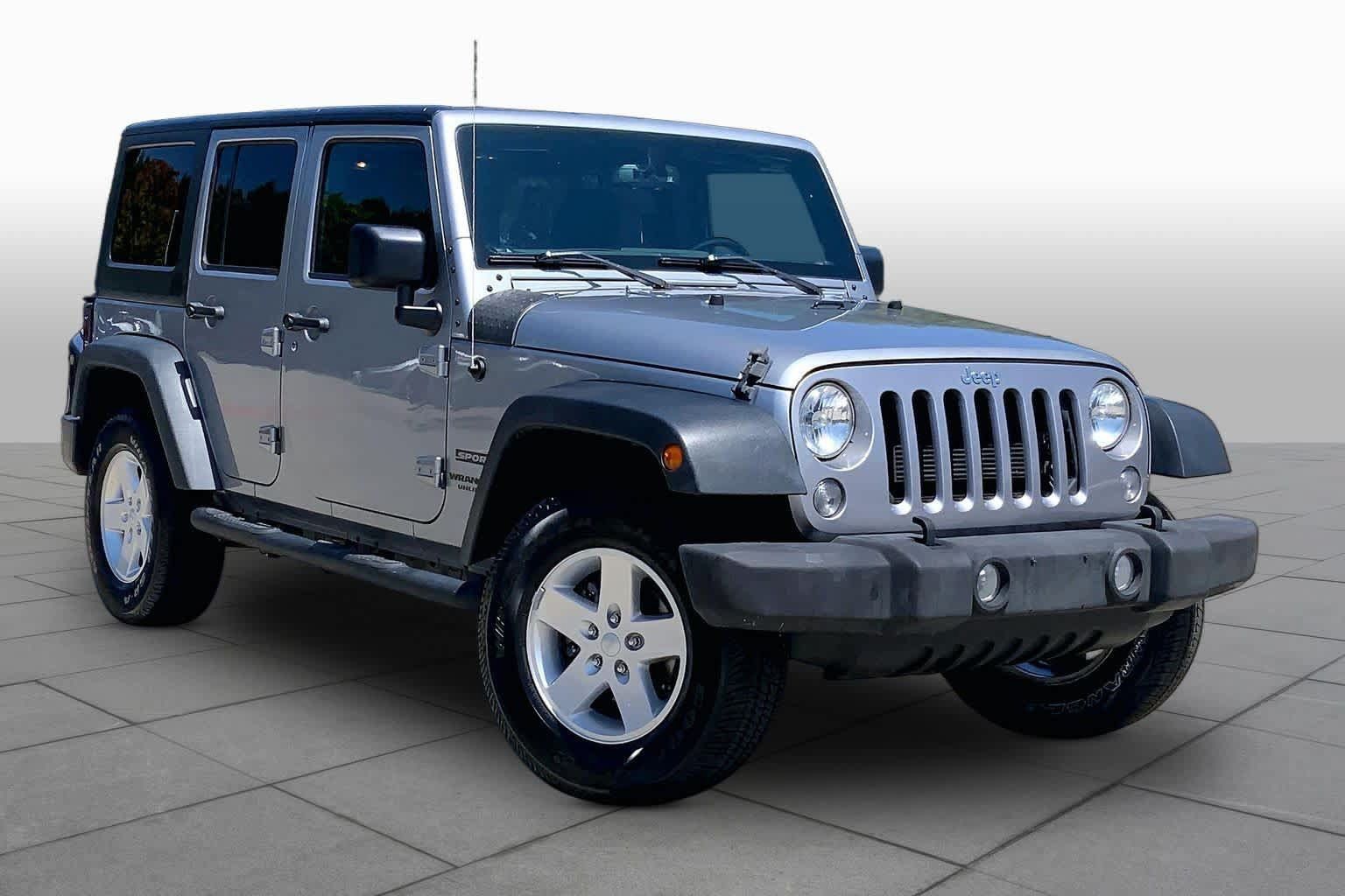 Used 2017 Jeep Wrangler Unlimited Sport w/ Quick Order Package 24S AWD/4WD image 3