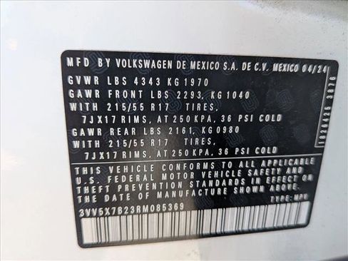 Used 2024 Volkswagen Taos S FWD image 23