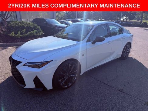 Certified 2025 Lexus IS 350 F Sport w/ Navigation Package RWD image 3
