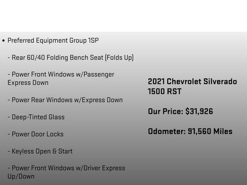 Used 2021 Chevrolet Silverado 1500 RST w/ All Star Edition Plus image 6