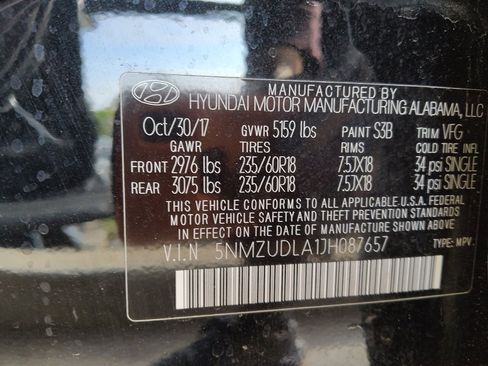 Used 2018 Hyundai Santa Fe Sport 2.0T w/ Cargo Package image 33