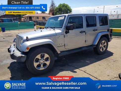 Used 2016 Jeep Wrangler Unlimited Sahara w/ Trailer Tow Group AWD/4WD image 1