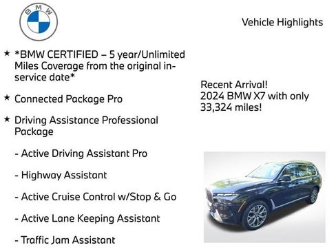 Used 2024 BMW X7 xDrive40i AWD/4WD image 4