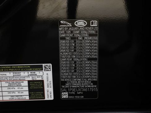 Certified 2026 Land Rover Range Rover Sport SE AWD/4WD image 25