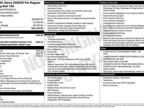 New 2026 GMC Sierra 2500 Pro w/ Convenience Package AWD/4WD image 28