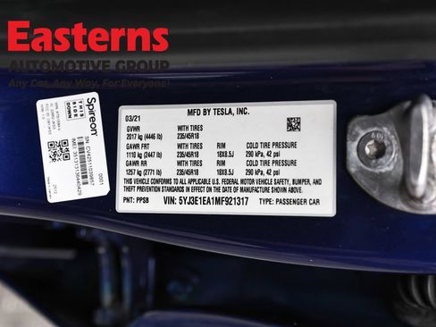 Used 2021 Tesla Model 3 Standard Range Plus RWD image 30