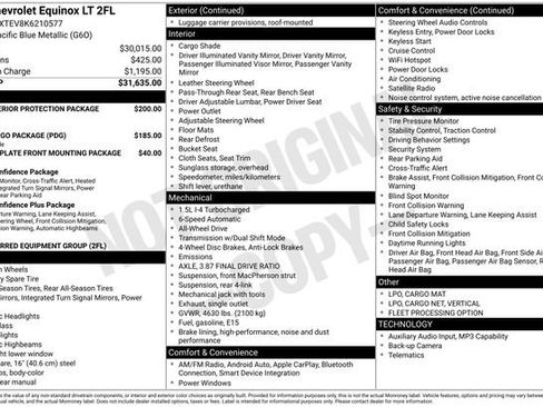 Used 2019 Chevrolet Equinox LT AWD/4WD image 38