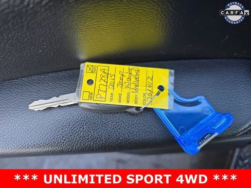 Used 2015 Jeep Wrangler Unlimited Sport w/ Quick Order Package 24S image 21
