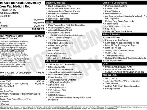 New 2026 Jeep Gladiator Sport AWD/4WD image 45