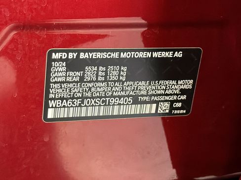 Used 2025 BMW 540i xDrive w/ M Sport Package AWD/4WD image 20