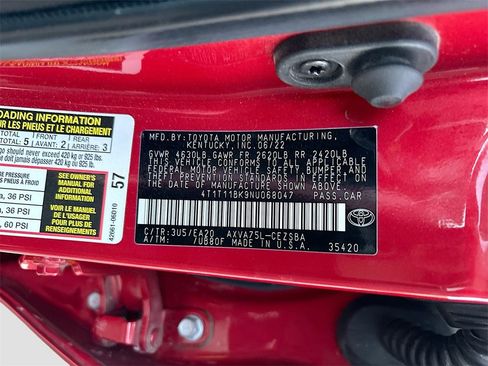 Used 2022 Toyota Camry SE image 30