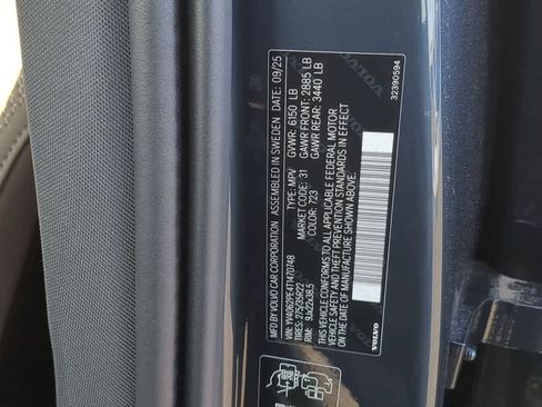 New 2026 Volvo XC90 B6 Plus w/ Protection Package Premier image 33