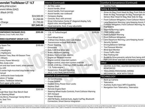 New 2026 Chevrolet TrailBlazer LT w/ Driver Confidence Package FWD image 2