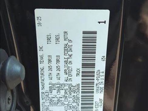 New 2026 Toyota Tundra Limited image 26