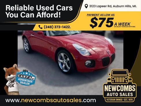 Used 2007 Pontiac Solstice GXP w/ Premium Package image 1