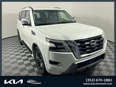 Used 2023 Nissan Armada Platinum w/ Captain's Chairs Package