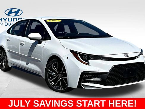 Used 2021 Toyota Corolla SE w/ Carpet Mat Package (TMS) FWD image 3