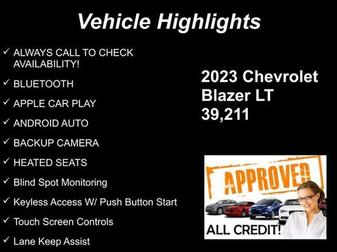Used 2023 Chevrolet Blazer LT w/ Convenience Package FWD image 9