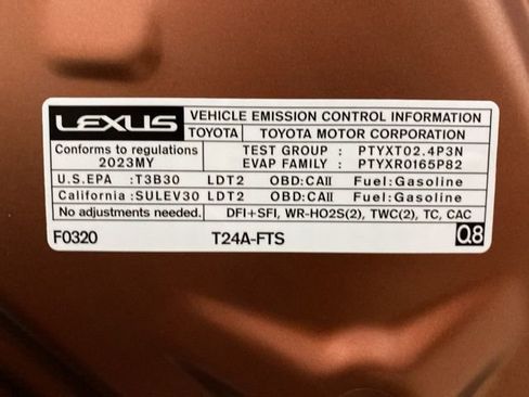 Used 2023 Lexus RX 350 Premium Plus w/ Cold Area Package image 99