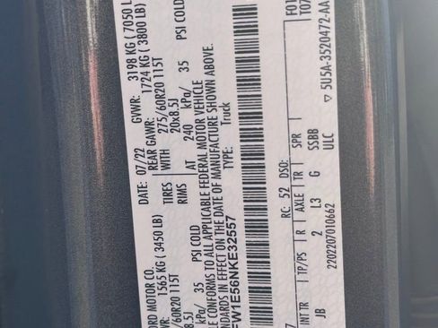 Used 2022 Ford F150 XL w/ STX Appearance Package image 31