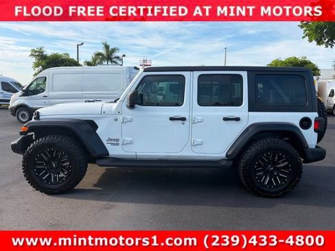 Used 2020 Jeep Wrangler Unlimited Sport S AWD/4WD image 3