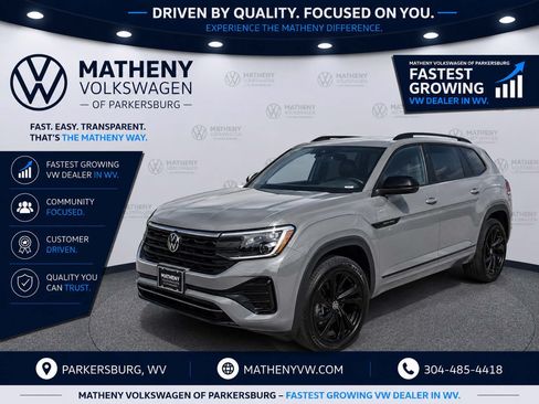 Used 2025 Volkswagen Atlas Cross Sport SEL R-Line AWD/4WD image 1
