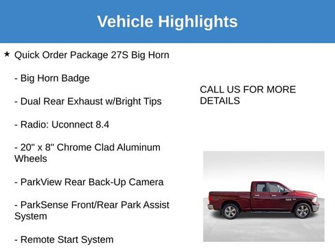 Used 2016 RAM 1500 Big Horn AWD/4WD image 14