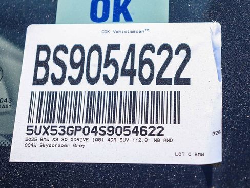 Used 2025 BMW X3 xDrive30i w/ Premium Package image 29