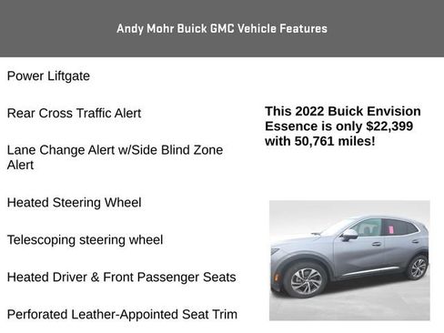 Used 2022 Buick Envision Essence w/ Safety Package image 14