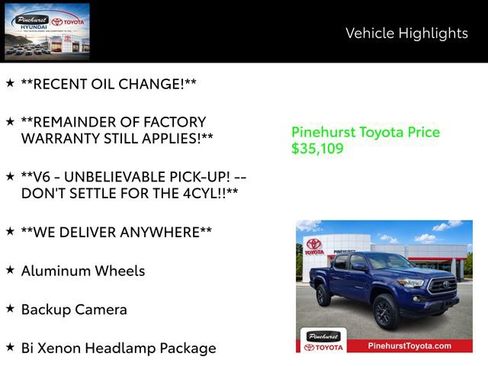 Certified 2023 Toyota Tacoma SR5 AWD/4WD image 20