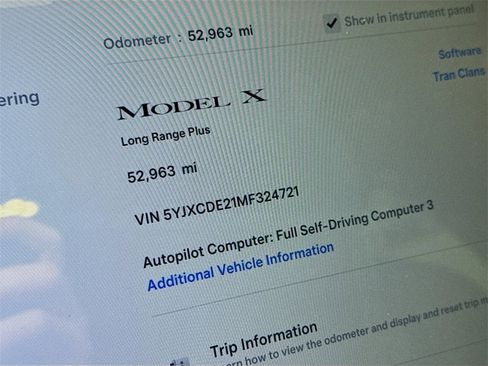 Used 2021 Tesla Model X Long Range image 11