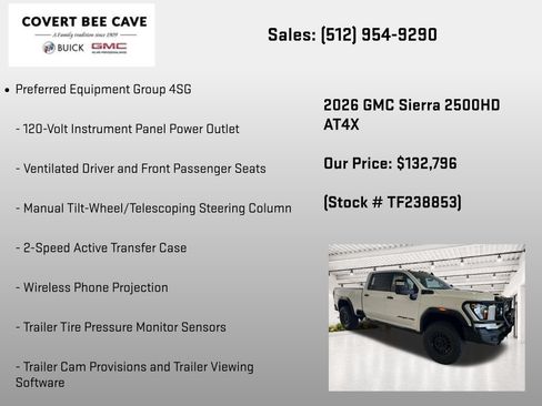 New 2026 GMC Sierra 2500 AT4X w/ AT4X AEV Edition AWD/4WD image 25
