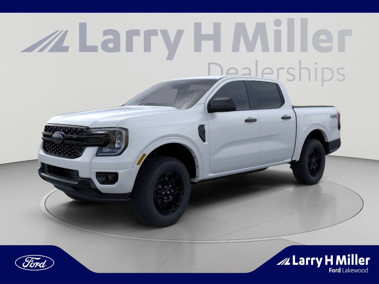 New 2026 Ford Ranger XLT w/ Black Appearance Package AWD/4WD image 1