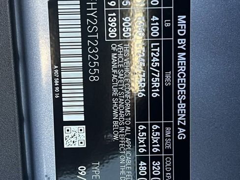 New 2025 Mercedes-Benz Sprinter 2500 image 10