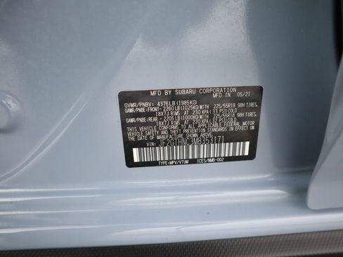 Used 2021 Subaru Crosstrek 2.5i Limited w/ Moonroof Package 2 image 36