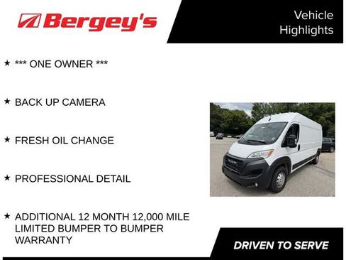 Used 2025 RAM ProMaster 2500 w/ Convenience Group FWD image 4
