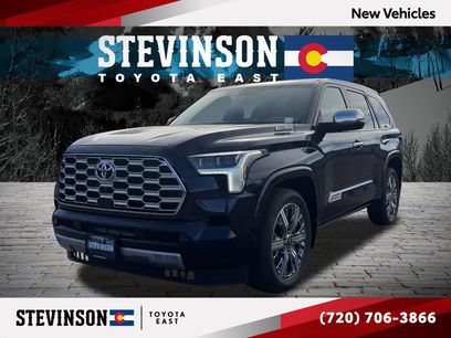 New 2026 Toyota Sequoia Capstone