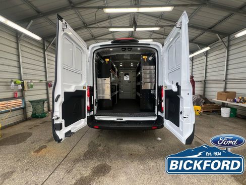 New 2026 Ford Transit 250 148 Medium Roof Extended AWD w/ Electrician Trade Package image 9