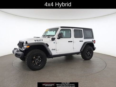 Used 2025 Jeep Wrangler Unlimited Sport S 4xe AWD/4WD image 4