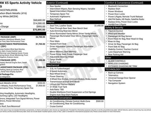 Used 2022 BMW X5 sDrive40i w/ M Sport Package RWD image 5
