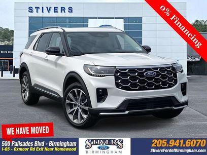New 2025 Ford Explorer Platinum w/ Ultimate Package