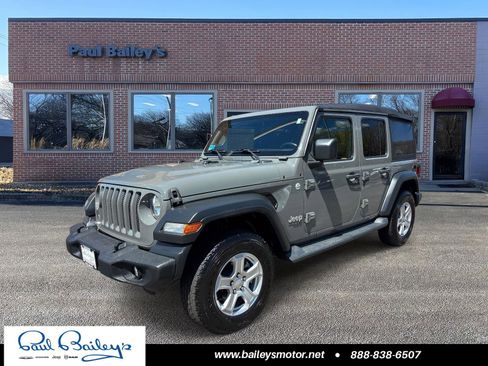 Used 2019 Jeep Wrangler Unlimited Sport S AWD/4WD image 1