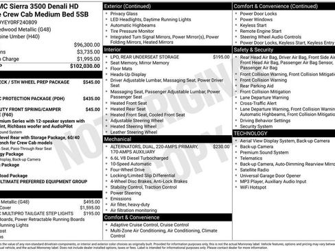 Used 2024 GMC Sierra 3500 Denali Ultimate AWD/4WD image 11