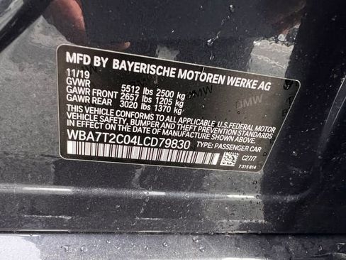 Used 2020 BMW 740i w/ Premium Package RWD image 43